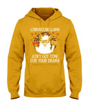 Librarian Llama Ain't Got Time For Your Grandma Tote Bag - Ladies Tee - Hoodie
