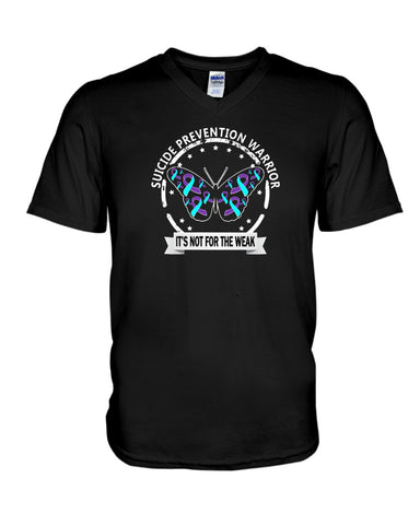 Suicide Prevention Warrior Limited Classic T-Shirt - Guys V-Neck - Unisex Long Sleeve