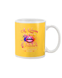 Happy Birthday To October Queen T-Shirt - Mug