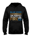 Blue Eye Hedhead The Perfect Blend Of Fire And Ice Limited Classic T- Shirt - Ladies Tee - Hoodie