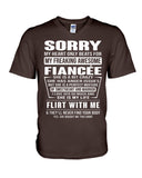 My Freaking Awesome Fiancee T-Shirt - Hoodie - Guys V-Neck