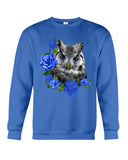 Cute  Owl With Blue Roses Classic Tee - Sweatshirt - Unisex Tank Top