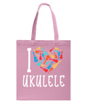 I Love Ukulele Limited Classic T-Shirt - Hoodie - Basketweave Tote Bag