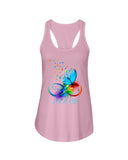 Let It Be Coloful Butterfly Limited Classic T-Shirt - Ladies Flowy Tank - Youth Tee