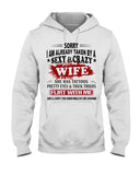 Sexy Crazy Wife Husband Couple Tee Hoodie