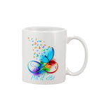 Let It Be Coloful Butterfly Limited Classic T-Shirt - Guys V-Neck - Mug