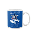 Zeke Dallas Cowboys Who? That's Who! T-Shirt - Mug