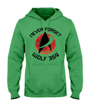Never Forget Wolf 359 - Hoodie - Guys V-Neck