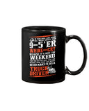 Never Make It As A Truck Driver T-Shirt - Unisex Long Sleeve - Mug