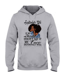 September Girl If My Mouth Doesn't Say It My Face Definitely Will Classic T-Shirt - Hoodie - Ladies Tee