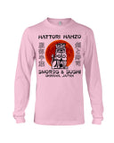 Hattori Hanzo Swords & Sushi T-Shirt - Guys Tee - Unisex Long Sleeve