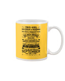 September Girl Hasa Fought Thousands Battles T-Shirt - Basketweave Tote Bag - Mug