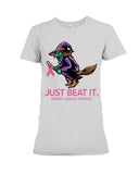 Just Beat It- Breast Cancer Awareness Limited Classic T- Shirt - Ladies Tee - Hoodie