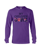 Dog Footprint- My Children Bark Limited Classic T-Shirt - Unisex Long Sleeve - Basketweave Tote Bag