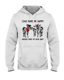 Cows Make Me Happy Tote Bag - Hoodie - Guys V-Neck