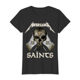 New Orleans Saints - Metallica T-Shirt - Guys Tee - Ladies Tee