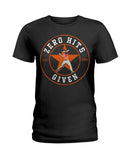 Zero Hits Given Tote Bag - Ladies Tee - Unisex Long Sleeve