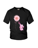 A Pink Elephant Beside Pink Flower  Limited Classic T-Shirt - Ladies Flowy Tank - Youth Tee