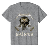 New Orleans Saints - Metallica T-Shirt - Youth Tee - Ladies V-Neck