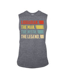 Librarian -The Man-The Myth- The Lengend Tote Bag - Unisex Long Sleeve - Sweatshirt