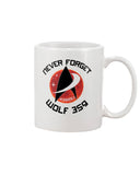 Never Forget Wolf 359 - Mug