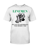 Football - Linemen Limited Classic T-Shirt - Guys Tee - Unisex Long Sleeve