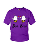 Wine Boo Bees  T-Shirt - Youth Tee - Ladies Tee