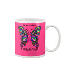 In October I Wear Pink Tote Bag - Mug