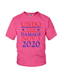 Undo The Damage Nov 3 2020 Limited Classic T-Shirt - Ladies Flowy Tank - Youth Tee