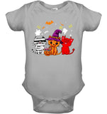 Halloween Cute Cats T-Shirt - Youth Tee - Baby Onesie