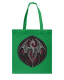 Dragon Crest Limited Classic T- Shirt - Guys V-Neck - Basketweave Tote Bag