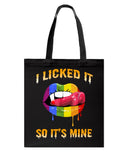 I Licked It So It's Mine Limited Classic T-Shirt - Unisex Long Sleeve - Basketweave Tote Bag