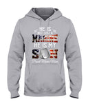 He Is Marine And My Son Limited Classic T_Shirt - Hoodie - Guys V-Neck