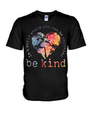 Be Kind In The World Limited Classic T-Shirt - Guys V-Neck - Unisex Long Sleeve