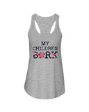 Dog Footprint- My Children Bark Limited Classic T-Shirt - Ladies Flowy Tank - Ladies Tee