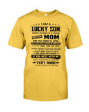 Lucky Son Of April Awesome Mom Limited Classic T-Shirt - Guys Tee - Unisex Long Sleeve