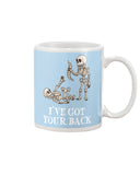 Skeleton- I've Got Your Back Limited Classic T- Shirt - Basketweave Tote Bag - Mug