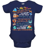 I Will Quilt Everywhere Limited Classic T-Shirt - Outdoor/Indoor Pillow - Baby Onesie