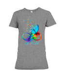 Let It Be Coloful Butterfly Limited Classic T-Shirt - Ladies Tee - Hoodie
