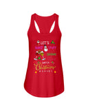 Drink Wine And Watch Christmas Movies Classic T-Shirt - Ladies Flowy Tank - Youth Tee