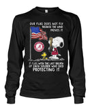 Flag Fly Because Solider Dead Protecting It Limited Classic T-Shirt - Ladies Tee - Unisex Long Sleeve