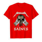 New Orleans Saints - Metallica T-Shirt - Guys Tee - Ladies Tee