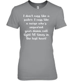 I Cuss Like A Nurse Limited Classic T-Shirt - Guys Tee - Ladies Tee