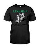 Football - Linemen Limited Classic T-Shirt - Guys Tee - Unisex Long Sleeve