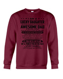 Lucky Daughter Of A March Awesome Dad Limited Classic T-Shirt - Guys Tee - Sweatshirt