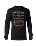 October Girl - Heart Is Made Of Gold T-Shirt - Unisex Long Sleeve