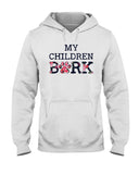 Dog Footprint- My Children Bark Limited Classic T-Shirt - Hoodie - Guys V-Neck