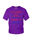 Undo The Damage Nov 3 2020 Limited Classic T-Shirt - Ladies Flowy Tank - Youth Tee