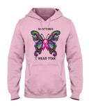 In October I Wear Pink Tote Bag - Hoodie - Guys V-Neck