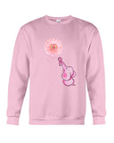 A Pink Elephant Beside Pink Flower  Limited Classic T-Shirt - Sweatshirt - Unisex Tank Top